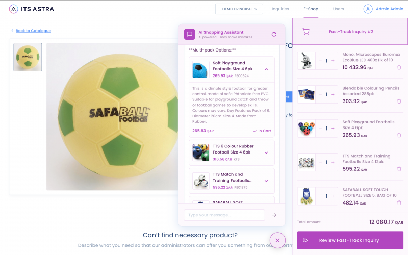 AI-Powered Procurement Automation Assistant screenshot 1