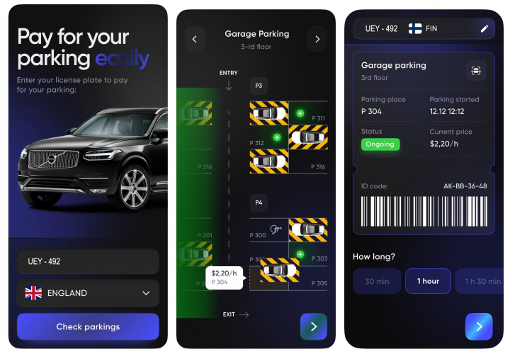 Smart Parking Automation Platform for Transportation Systems screenshot 1