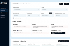 Shipping Documentation Platform for Logistics Operations