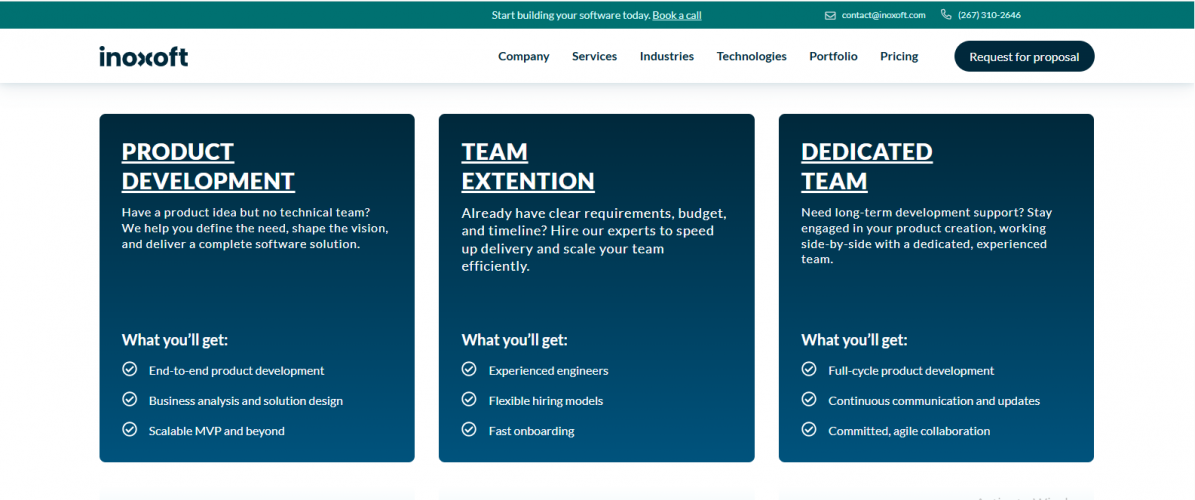 Streamlining Global Client Acquisition for Inoxoft Using Appointment Setter Online screenshot 2