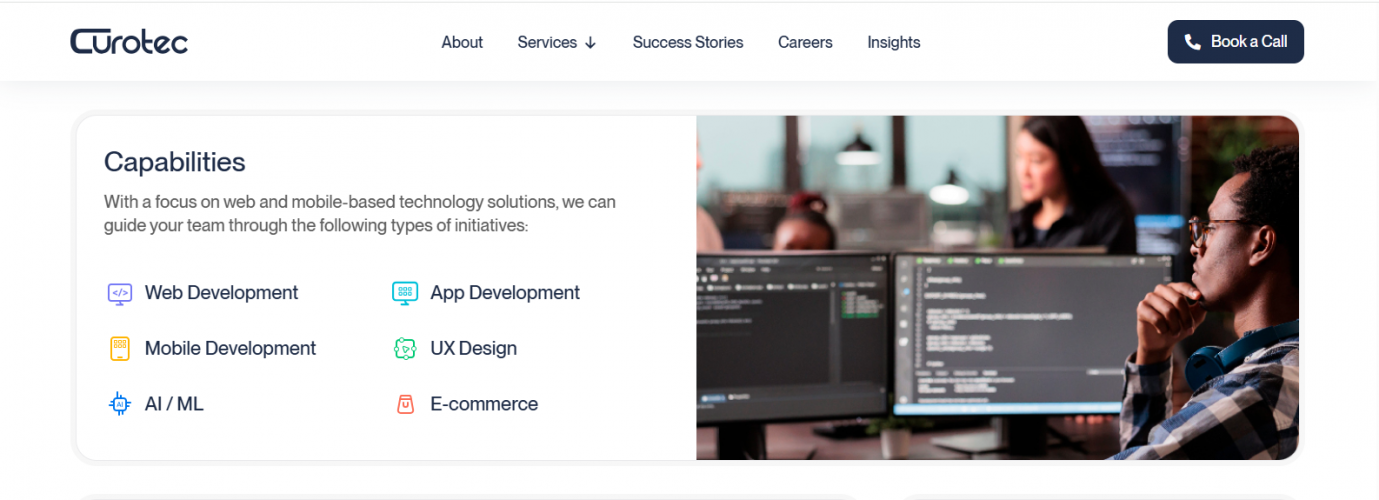 Boosting Sales Engagement for Curotec with Appointment Setter Online’s Lead Generation and Appointment Setting Services screenshot 2
