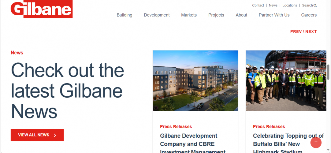 construction Enhancing Bid Visibility & Developer Outreach for Gilbane Building Company  screenshot 2