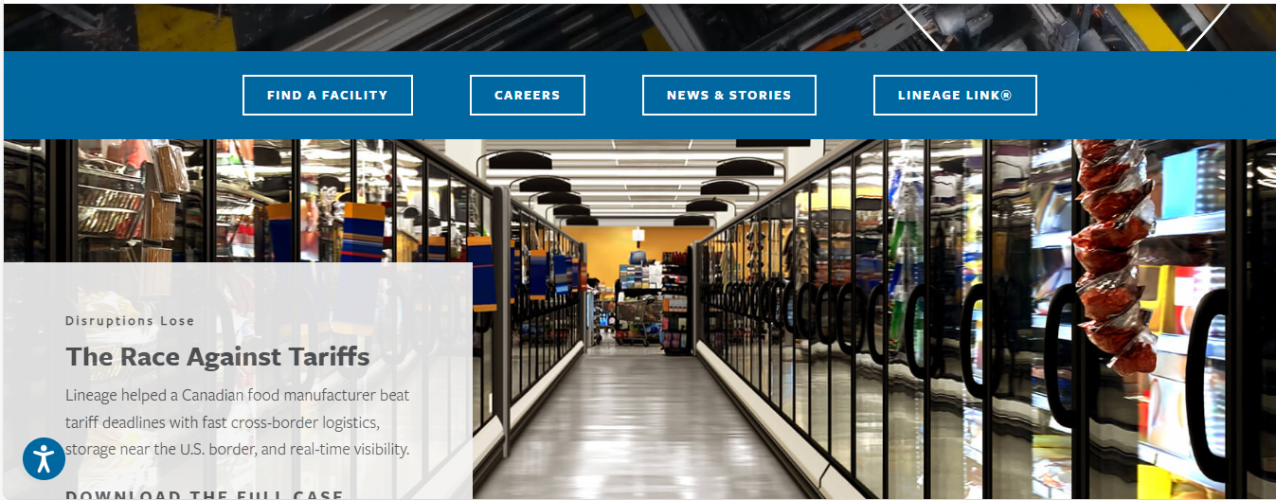 Revolutionizing Customer Support & Booking Efficiency for Lineage Logistics Through Appointment Setter Online  screenshot 1