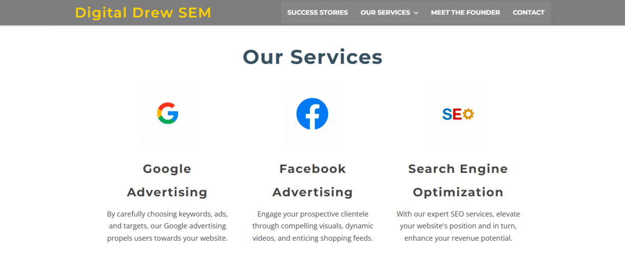 Scaling Client Acquisition for Digital Drew SEM Through Appointment Setter Online screenshot 2