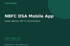 DSA Mobile App for a Leading NBFC