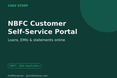 Customer Self-Service Portal for a Leading NBFC