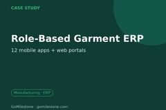 Role-Based ERP and Mobile Apps for an Apparel Manufacturer