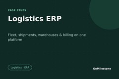 Logistics ERP: Fleet, Shipments and Warehouses on One Platform