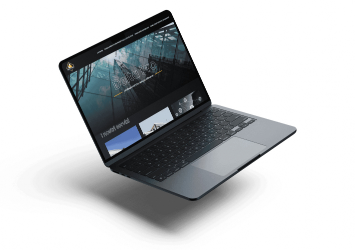 Construction Consulting Business Portfolio Website Design screenshot 1