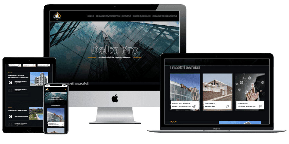 Construction Consulting Business Portfolio Website Design screenshot 3