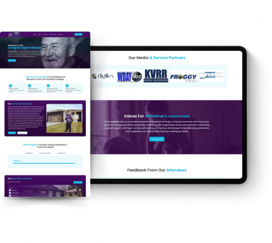 Non-Profit Website Building With UX Strategic Development screenshot 3