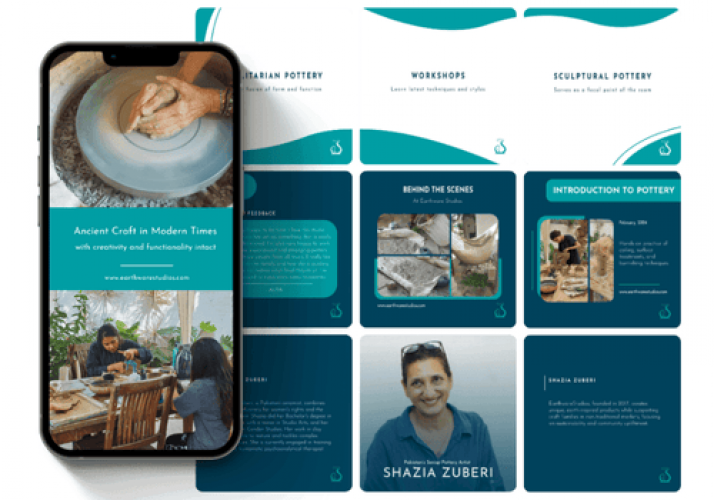 Social Media Marketing for Pottery Studio screenshot 2