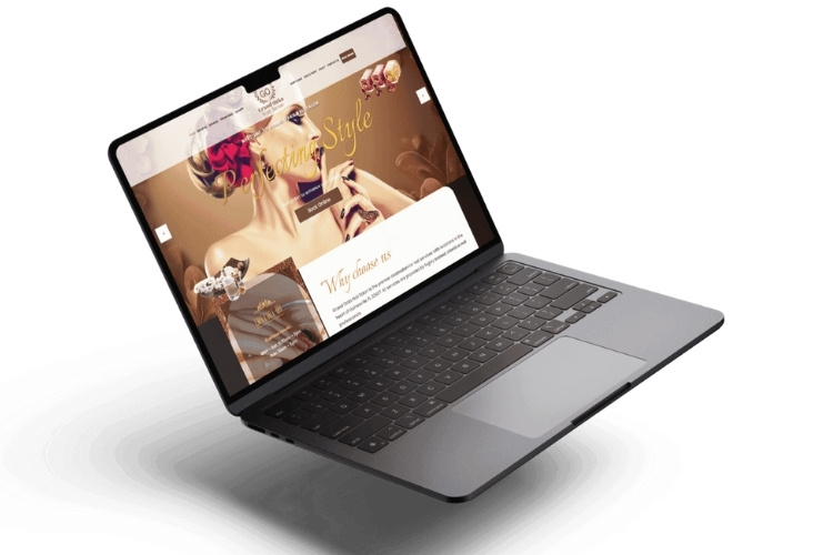 American Beauty Nail Salon Website Design and Development screenshot 3