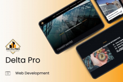 Construction Consulting Business Portfolio Website Design