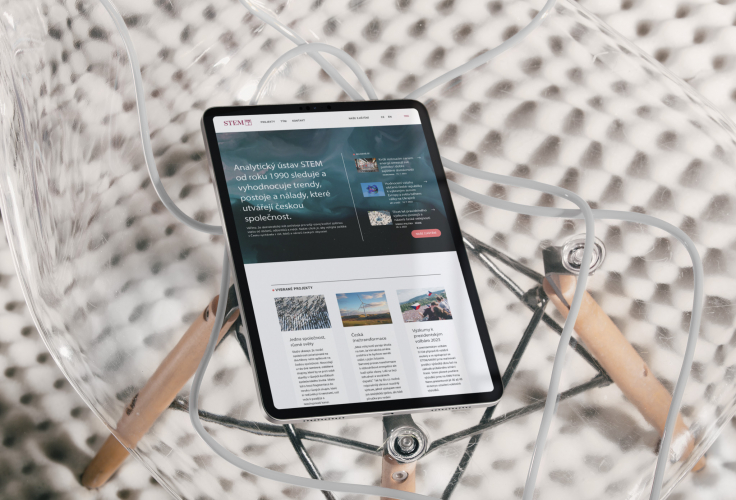 Stem.cz — Web design and development screenshot 2