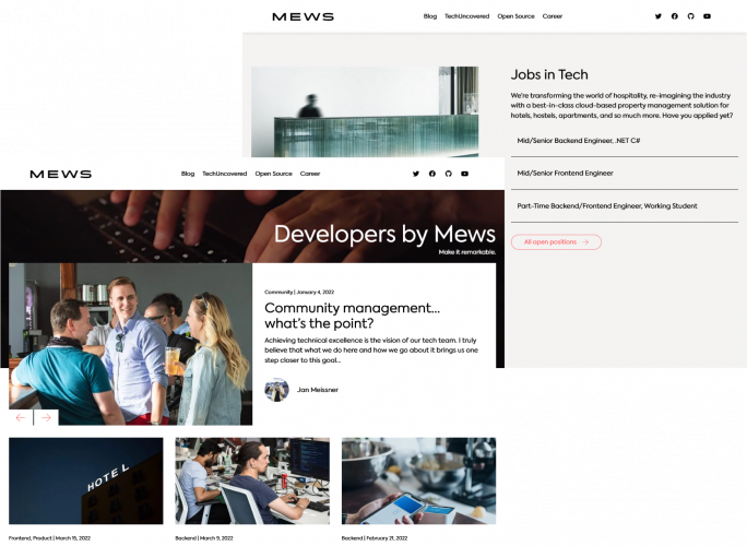 Mews — Web design and development screenshot 4