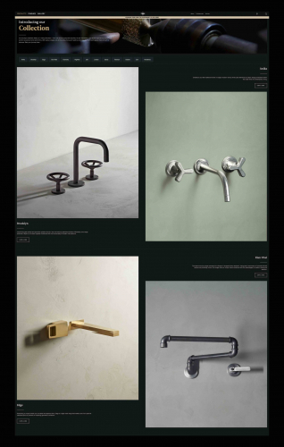 The Watermark Collection — Web design, development screenshot 2