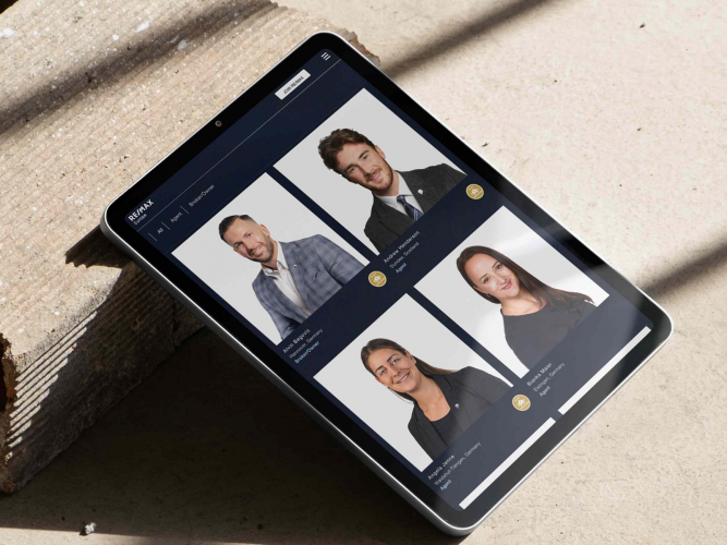 RE/MAX Europe — Web design and development screenshot 1