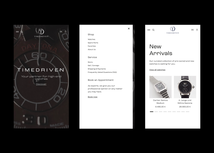 Timedriven — Web design and development screenshot 2