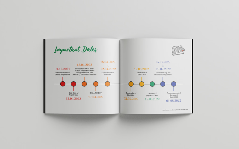 Brochure Design - Institute of Design, Nirma University screenshot 5