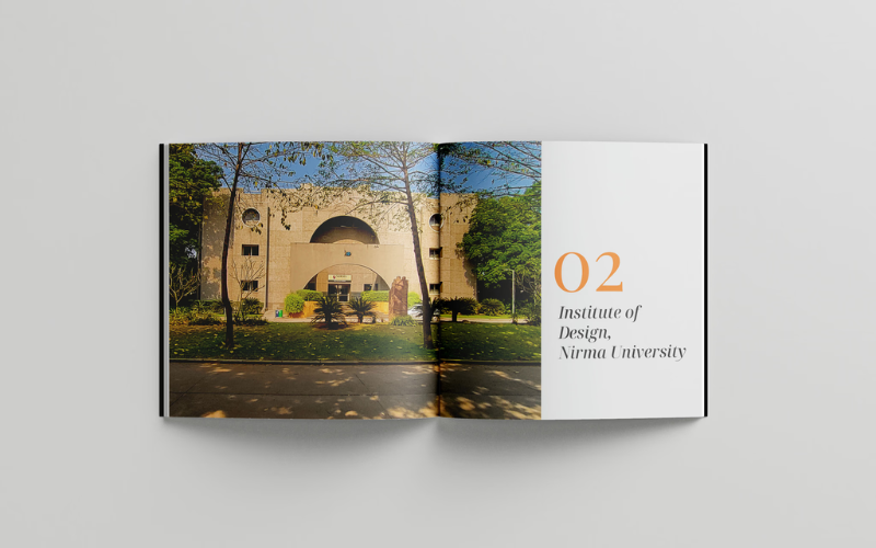 Brochure Design - Institute of Design, Nirma University screenshot 1