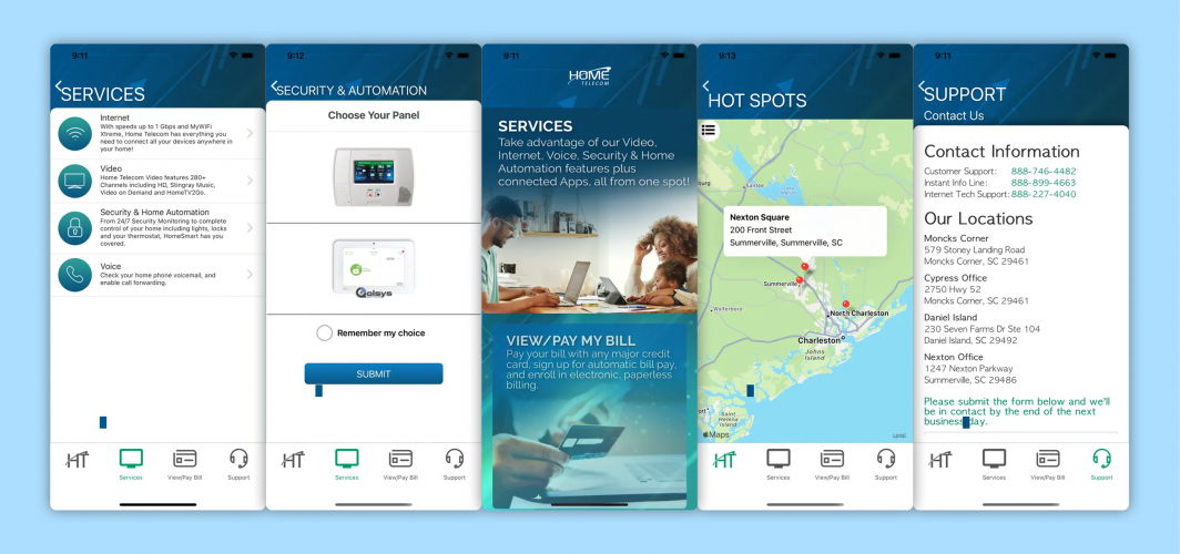 Home Telecom screenshot 1