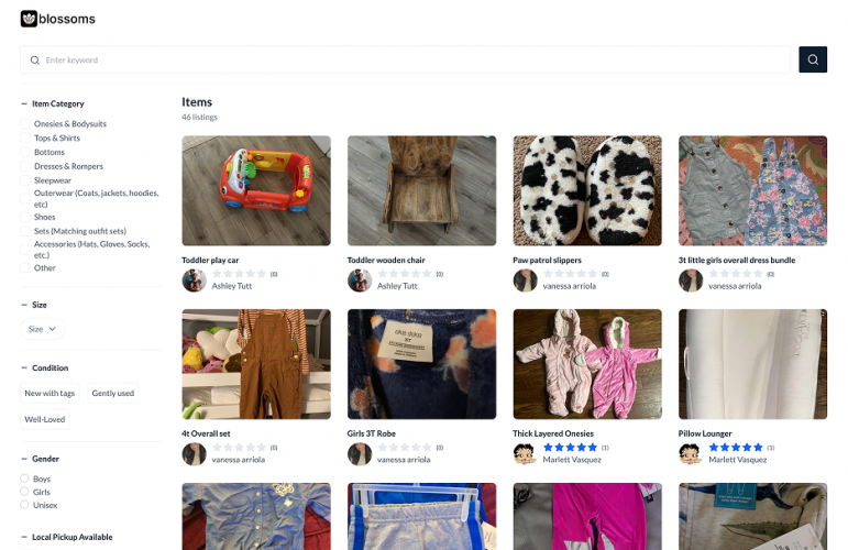 Blossoms screenshot 1