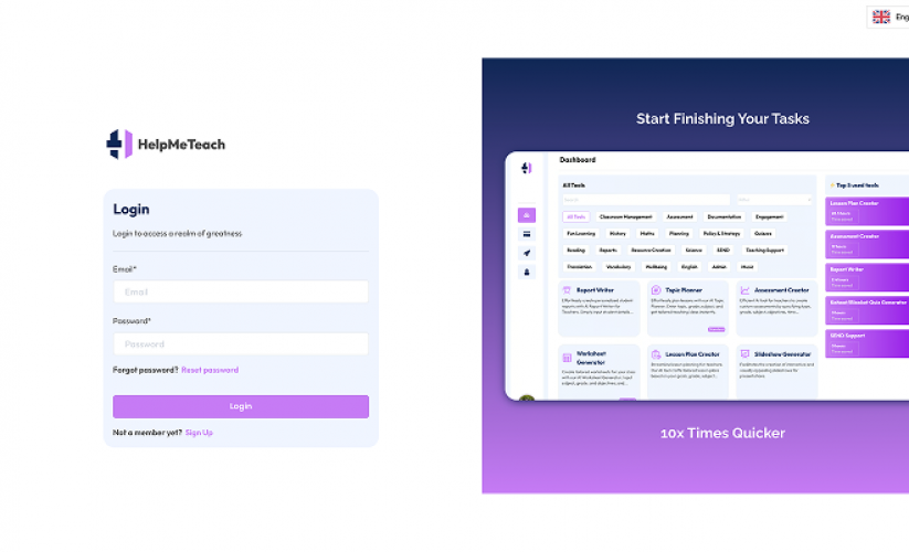 HelpMeTeach screenshot 1