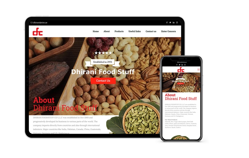 Dhirani Foodstuff Trading Co LLC - Dubai screenshot 1