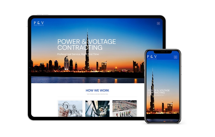 Power Voltage Contracting LLC Dubai screenshot 1