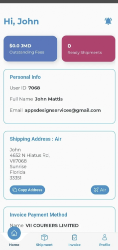 VII Courier  screenshot 1