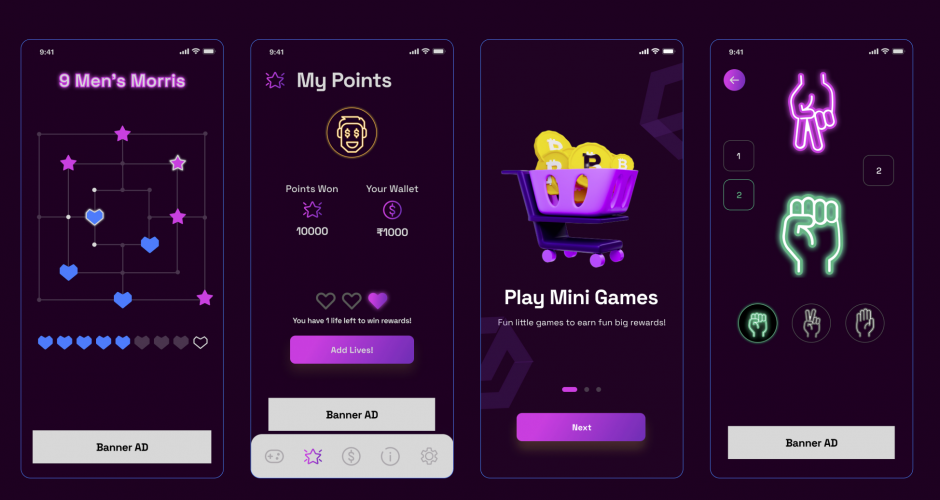 Neon Games screenshot 2