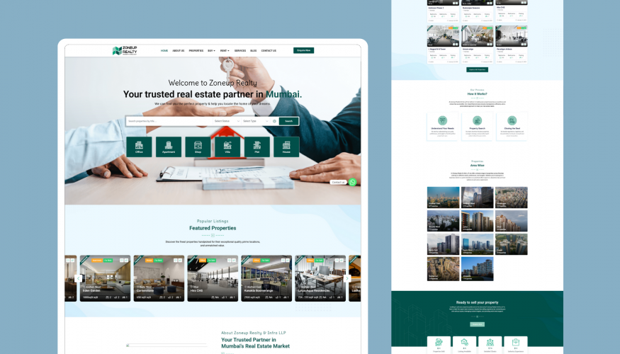 ZoneUp Reality & Infra LLP screenshot 1