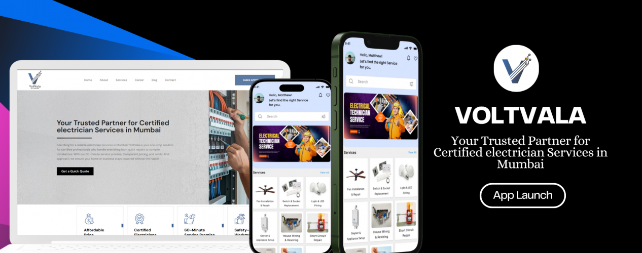 VoltVala - Trusted Partner for Certified electrician screenshot 1