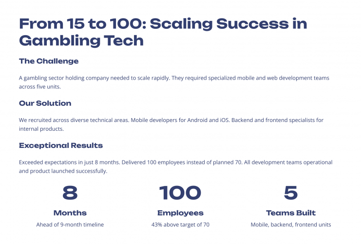 Building a Holding Company in the Gambling Sector screenshot 1