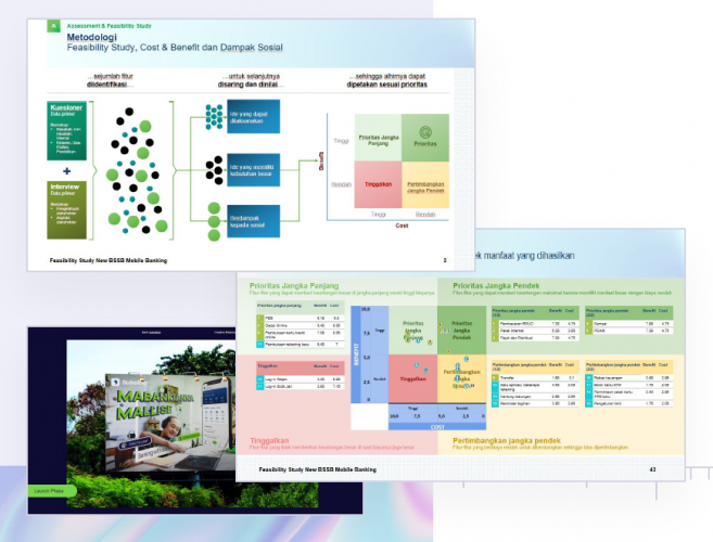 Feasibility study and Branding of Sulselbar mobile banking app screenshot 1
