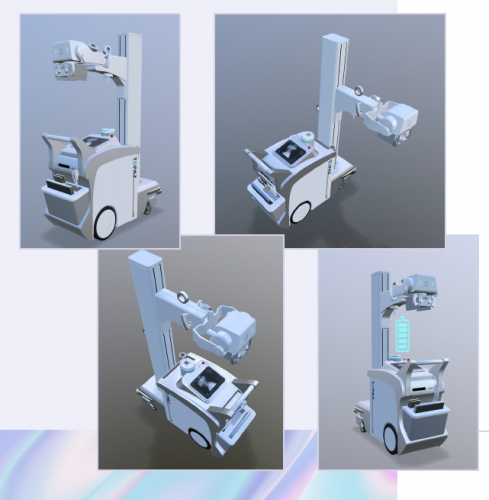 Motorized Mobile X-Ray System (3D) screenshot 1