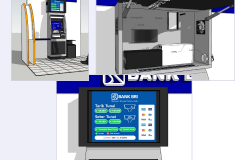 ATM components modeling (3D)