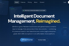 QllmDocs  -  Secure Cloud Based Document Management System