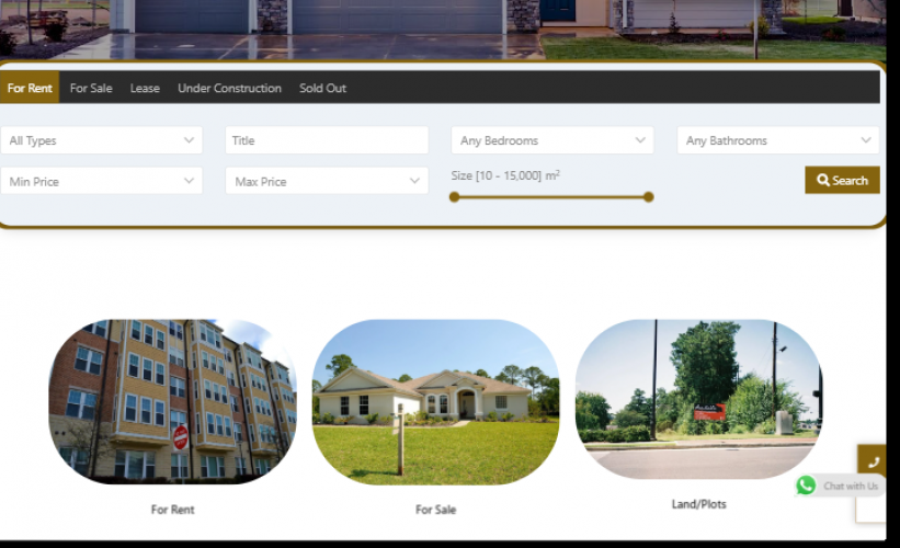Modern Real Estate Website Design & Development for Lacovia Homes – Kenya screenshot 1