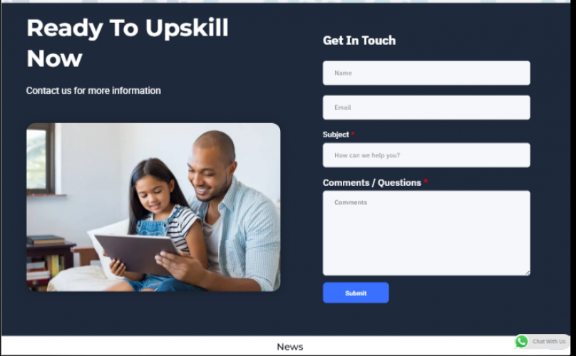 Divas Technology College – Educational Website Design & Development screenshot 3