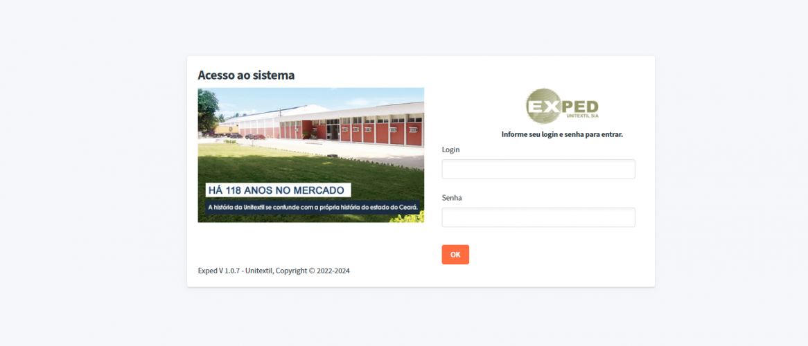 Custom system for Unitextil screenshot 1