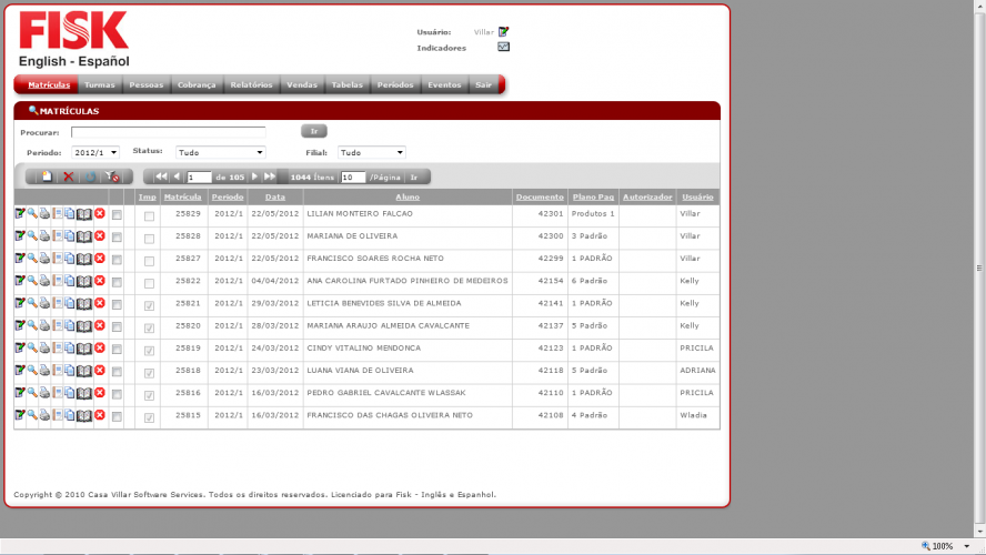 Agile development project for Fisk screenshot 1