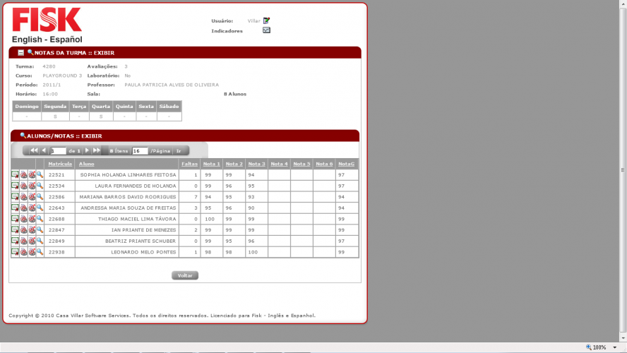 Agile development project for Fisk screenshot 2