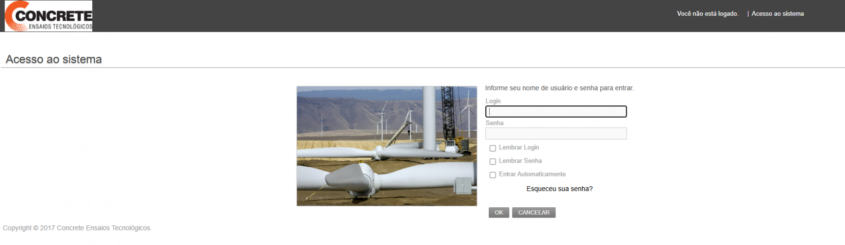 Concrete - Concrete analysis control system screenshot 3