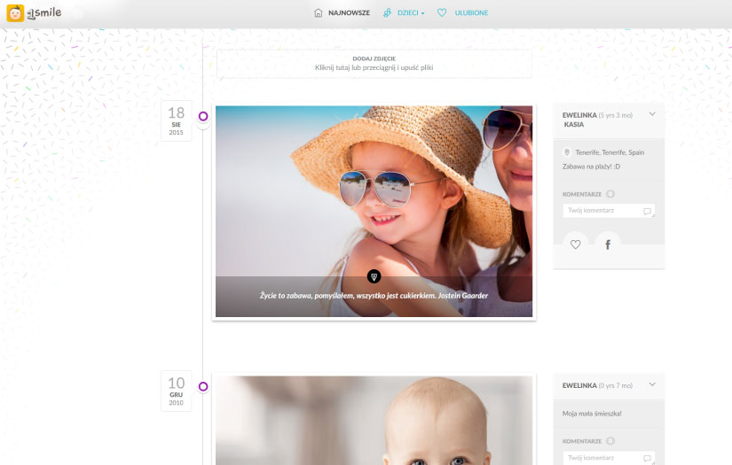 A photo diary for modern families screenshot 1