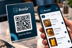 BronQR – Digital QR Menu & Ordering Platform