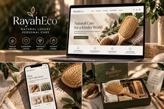 RayahEco – Natural Luxury Personal Care E-Commerce Website
