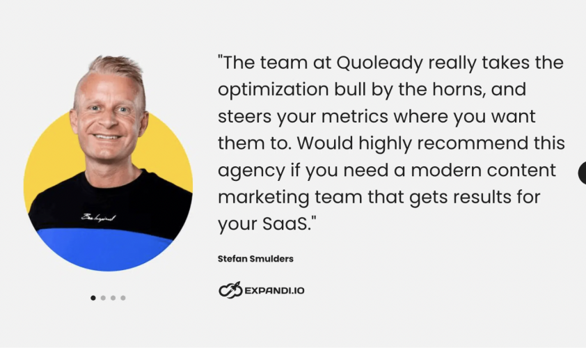 How Quoleady Helped Expandi Get From 0 to $8M ARR screenshot 1