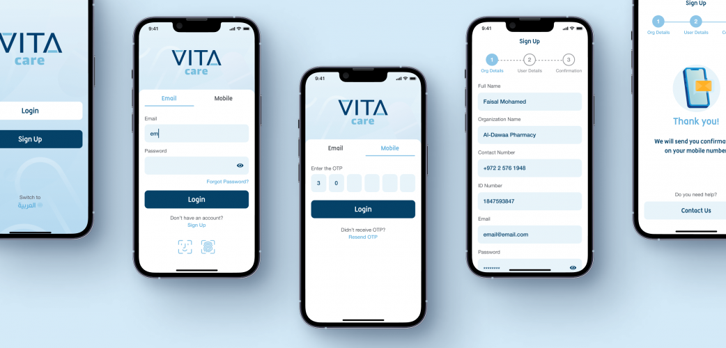 End-to-End UX/UI & Branding for Vitacare – A Holistic Wellness Platform screenshot 2
